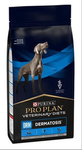 Purina PPVD Canine DRM Dermatosis 12kg - Krmivo pro psy s kožními problémy, podporuje zdraví pleti a srsti.