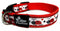 Obojek DINOFASHION Berušky 45/2,5cm: Obojek pro psy s motivem berušek, délka 45 cm, šířka 2,5 cm.