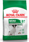 Royal Canin Mini Adult 8+ 8kg – Krmivo pro starší psy malých plemen, balení 8 kg.