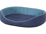Pelech ONE INDIGO Classic 50cm modrá - Stylový a pohodlný pelech pro menší psy, poskytující dostatečnou podporu pro spánek.