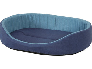 Pelech ONE INDIGO Classic 75cm modrá - Prostorný pelech pro velké psy, ideální pro pohodlný odpočinek a zdravý spánek.