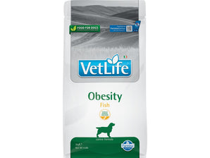 Vet Life Natural DOG Obesity, 2 kg, veterinární dieta pro obézní psy.