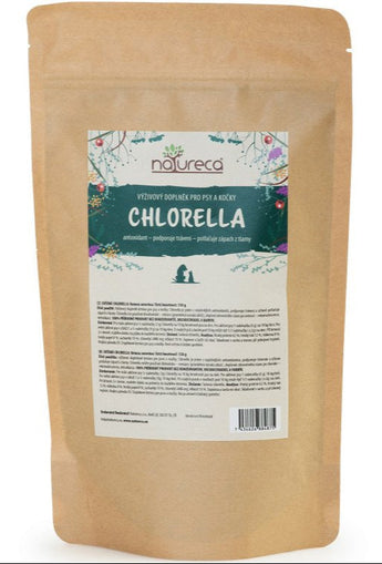 Přírodní sušená chlorella 1kg balení od značky NATURECA.