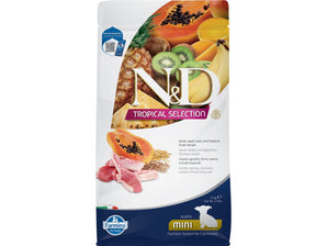 N&D TROPICAL SELECTION DOG Puppy Mini Lamb, 1,5 kg, krmivo s jehněčím pro malé štěňata.
