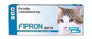 Fipron, 50 mg, Spot-On Cat, 3x0,5 ml, účinná antiparazitní ochrana pro kočky.