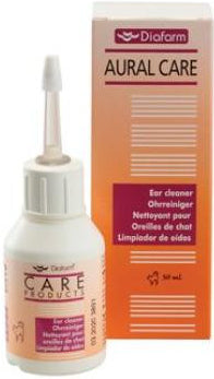 Diafarm ušní kapky Ear Cleaner pro kočky 50ml - Ušní kapky pro kočky na jemné čištění uší. Balení 50 ml.