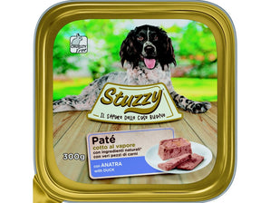 Stuzzy Dog vanička Adult Paté, kachna, 300 g, šťavnaté krmivo.