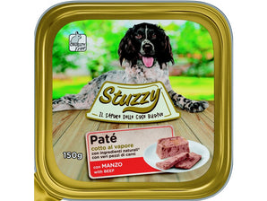 Stuzzy Dog vanička Adult Paté, hovězí, 150 g, jemná paštika pro psy.
