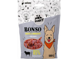 VetExpert Mr.Bandit pochoutka BONSO, jehněčí kosti, 500 g, zdravý pamlsek.