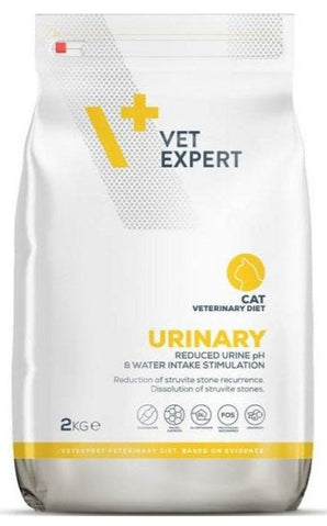 Granule VetExpert VD 4T Urinary pro kočky s problémy močových cest, 2 kg.
