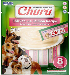 Churu Dog Chicken with Salmon 8x20g