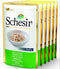 Schesir Cat kapsa Adult Monoprot. kuřecí filé 6x85g - Monoproteinová kapsa pro dospělé kočky s kuřecím filé, podporující zdraví kůže a srsti.