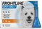 Frontline Spot On pro psy S (2-10 kg) 3x0,67ml – antiparazitární pipety proti blechám, klíšťatům a všenkám.