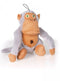 Hračka pes Crazy monkey šedá 36cm - zábavná plyšová hračka, která podporuje aktivitu a duševní stimulaci psa.