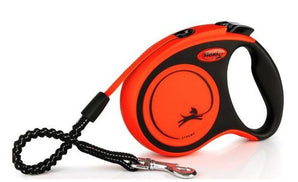 Vodítko FLEXI Xtreme S pásek 5m/20kg oranžová, robustní a odolné vodítko pro psy do 20 kg, ideální pro aktivní procházky.