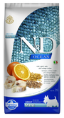N&D OCEAN DOG LG Adult Mini Codfish & Orange 7kg