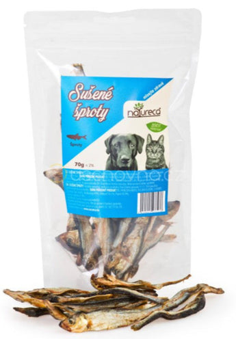 NATURECA pochoutka Šproty sušené 6-8cm 70g