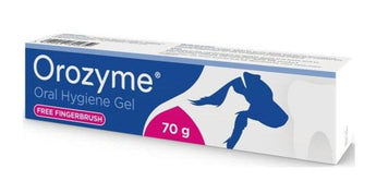 Orozyme zubní gel enzymatický, pro psy a kočky, 70 g, podpora zdraví ústní dutiny.