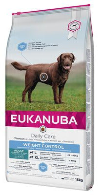 Eukanuba Dog Adult Large & Giant Weight Control 15kg – Krmivo pro dospělé psy velkých a obřích plemen na kontrolu hmotnosti, balení 15kg