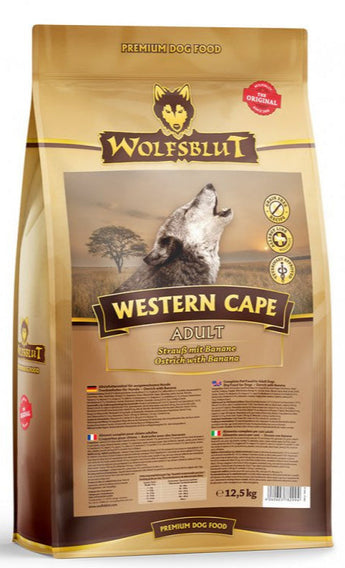 Granule Wolfsblut Dog Adult Western Cape s masem ze zvěřiny pro dospělé psy, 12,5 kg.