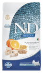 N&D OCEAN DOG LG Adult Mini Codfish & Orange 800g