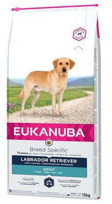 Eukanuba Dog Breed N. Labrador Retriever 12kg – Krmivo pro psy plemene Labrador Retriever, balení 12kg