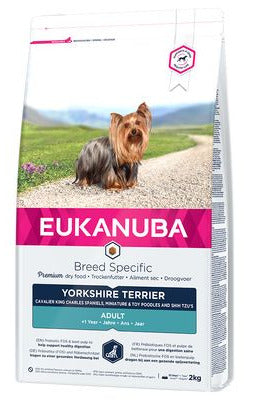 Eukanuba Dog Breed N. Yorkshire Terrier 2kg – Krmivo pro psy plemene Yorkshire Terrier, balení 2kg