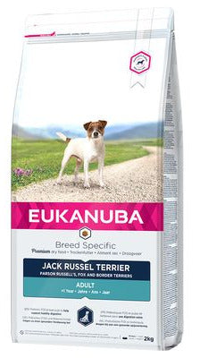 Eukanuba Dog Breed N. Jack Russell 2kg – Krmivo pro psy plemene Jack Russell, balení 2kg