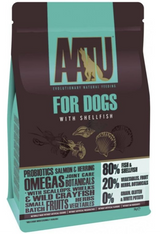 AATU Dog 80/20 Fish&Shellfish 5kg balení prémiového krmiva pro psy s vysokým obsahem ryb a mořských plodů.