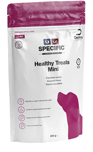 Lahodné a zdravé pochoutky CT-HM Healthy Treats Mini v balení 6x300g pro vaše mazlíčky.