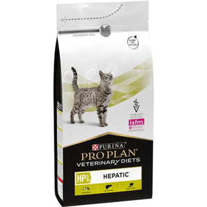 Purina PPVD Feline HP Hepatic 1,5kg - Podporuje zdraví jater koček s problémy s játry, pomáhá detoxikovat organismus.