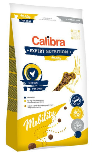 Calibra Dog EN Mobility Chicken 2kg – Krmivo pro psy podporující kloubní mobilitu, s kuřecím, balení 2 kg.