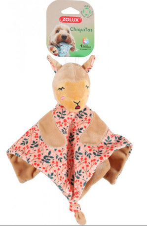 Hračka pes CHIQUITOS Lama Doudou plyš Zolux - měkká plyšová hračka pro psy, která nabízí pohodlí a relaxaci, ideální pro odpočinek.