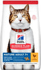 Hill's Science Plan Mature Adult 7+ Chicken Dry 1,5kg – Kuřecí krmivo pro kočky starší 7 let, balení 1,5kg.