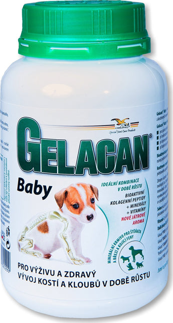 Gelacan Plus Baby, 150 g, podpora růstu kloubů u štěňat.