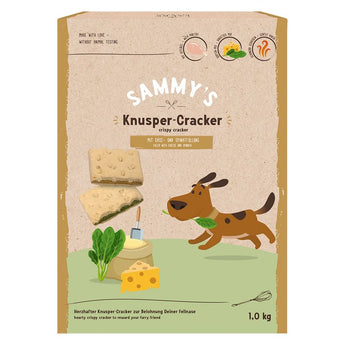 Bosch Sammy’s pochoutka, Crispy Cracker, 1 kg, křupavé pamlsky pro psy.