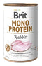 Brit Dog konz Mono Protein Rabbit 400g - králičí konzerva pro psy, hypoalergenní složení.