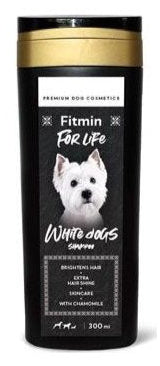 Šampon FFLD pro bílé psy pro zvýraznění bílé srsti, 300 ml.