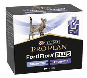 Purina PPVD Feline Fortiflora PLUS plv 30x1,5g - Prášek pro kočky, který podporuje střevní mikroflóru a celkové trávení.