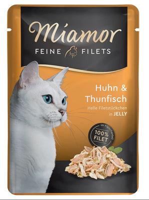 Miamor Filets Kuře & Tuňák 100g