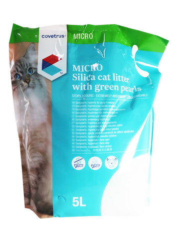 Podestýlka Sanipearls Micro 5l CVET - Mikrokrystalická podestýlka pro optimální absorpci vlhkosti a zápachu.