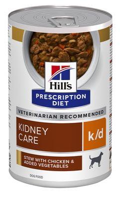 Hill's Can. PD K/D Kidney Chicken&Veggie stew 354g