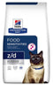 Hill's Prescription Diet Z/D Food Sensitivity 6kg – Krmivo pro kočky s potravinovými alergiemi, balení 6kg.