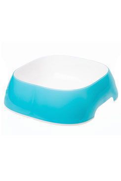 Miska plast, GLAM LARGE, 1,2 l, světle modrá, praktická miska pro psy.