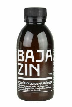 Bajazin pudr 100g balení na bílém pozadí.