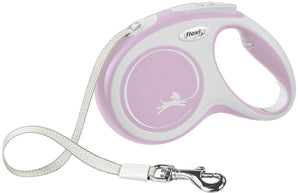 Vodítko FLEXI Comfort M růžové, délka 5m, pro psy do 25kg.