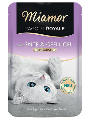 Miamor Ragout Royale Kachna & Drůbeží 100g