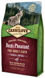 Carnilove Cat Duck&Pheasant Adult Hairball Control 6kg