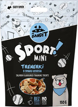VetExpert Mr.Bandit pochoutka SPORT MINI, losos, 150 g, výživný pamlsek.