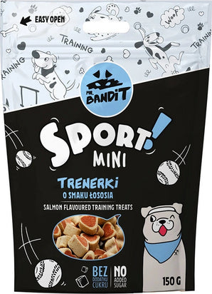 VetExpert Mr.Bandit pochoutka SPORT MINI, losos, 150 g, výživný pamlsek.